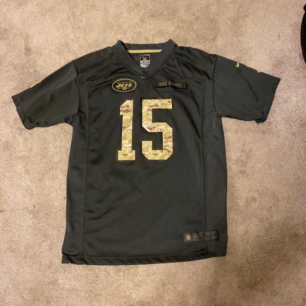 NY Jets Brandon Marshall Salute to Service Jersey